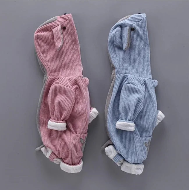 Koala Hooded Baby Romper