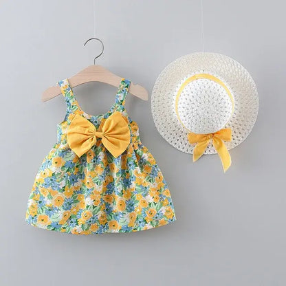 01. 2 Pieces/Set Baby Girl Summer Fashion Dresses