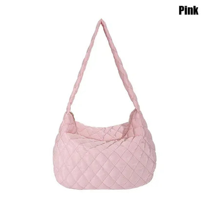 Women Large Capacity Quilted Tote Bag