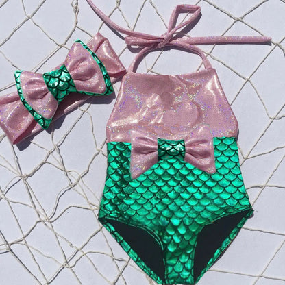 2 Pieces Set Baby Girls Swimwear