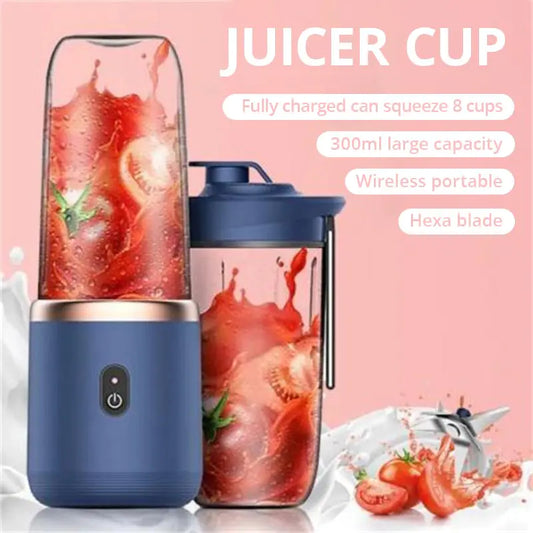 Aa Portable Small Electric Juicer Stainless Steel Blade Juicer Cup