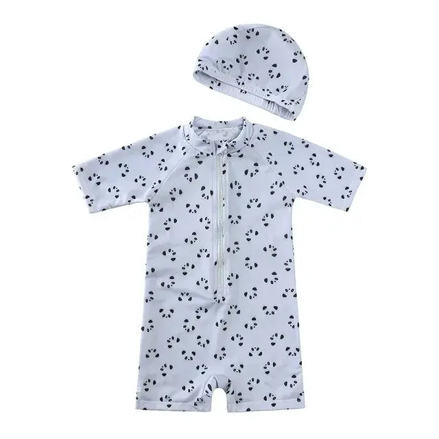 Baby Boy Swimsuit One Piece Swimming Jumpsuit