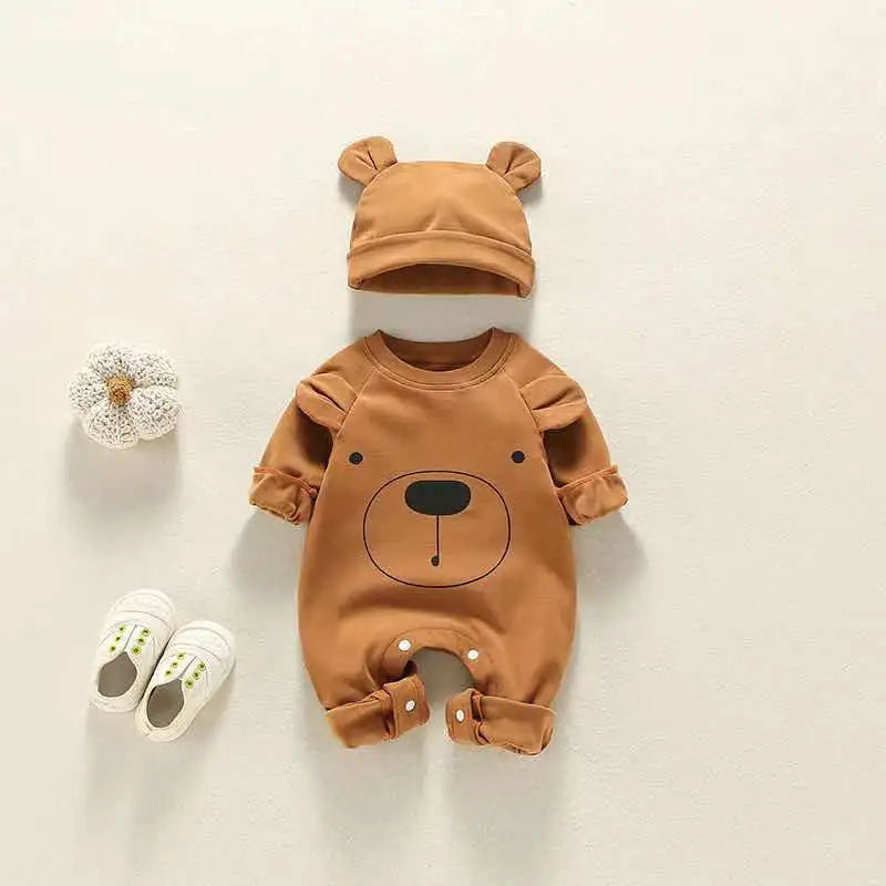 New Baby Knitted One-Piece Suit For Spring And Autumn