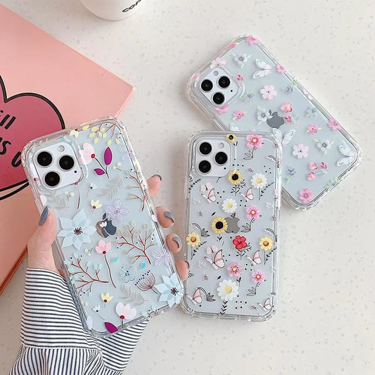 Flowers and Butterflies Case