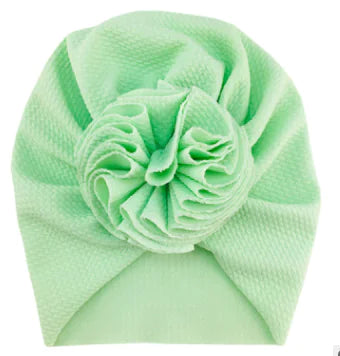 Knot Bow Baby Headbands: Toddler Headwraps with Flower Turban Hats, Elastic Hair Accessories