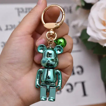 Colorful Bear Keychain Couples Gift