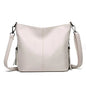 Solid Colors PU Leather Shoulder Bags