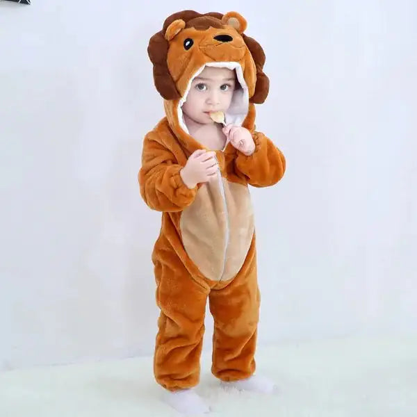 Children's Cute Long Sleeved Pajamas