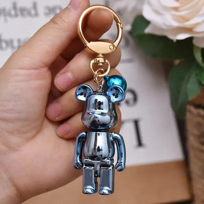 Colorful Bear Keychain Couples Gift