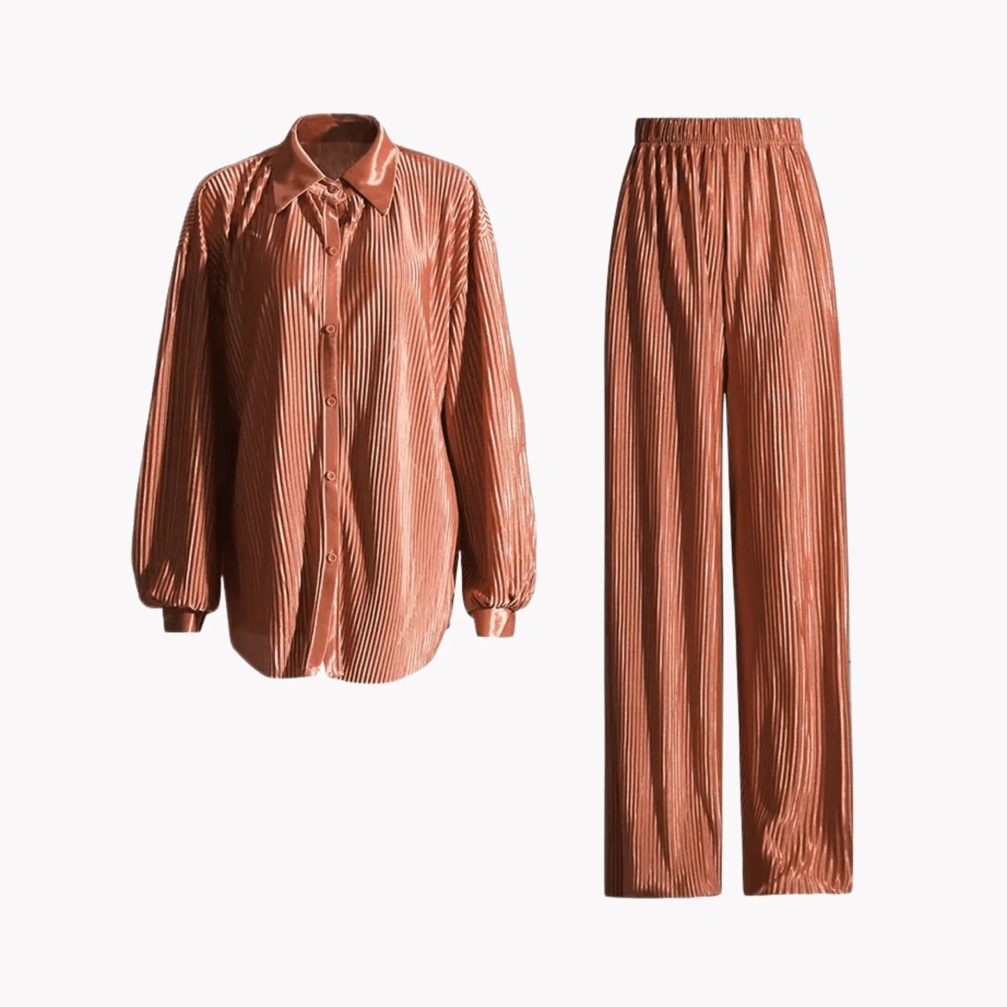 A Pleated Set For Women