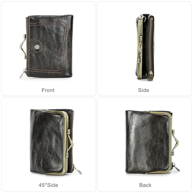 Genuine Leather Wallet Women