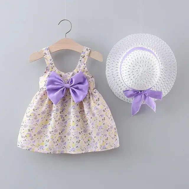 01. 2 Pieces/Set Baby Girl Summer Fashion Dresses