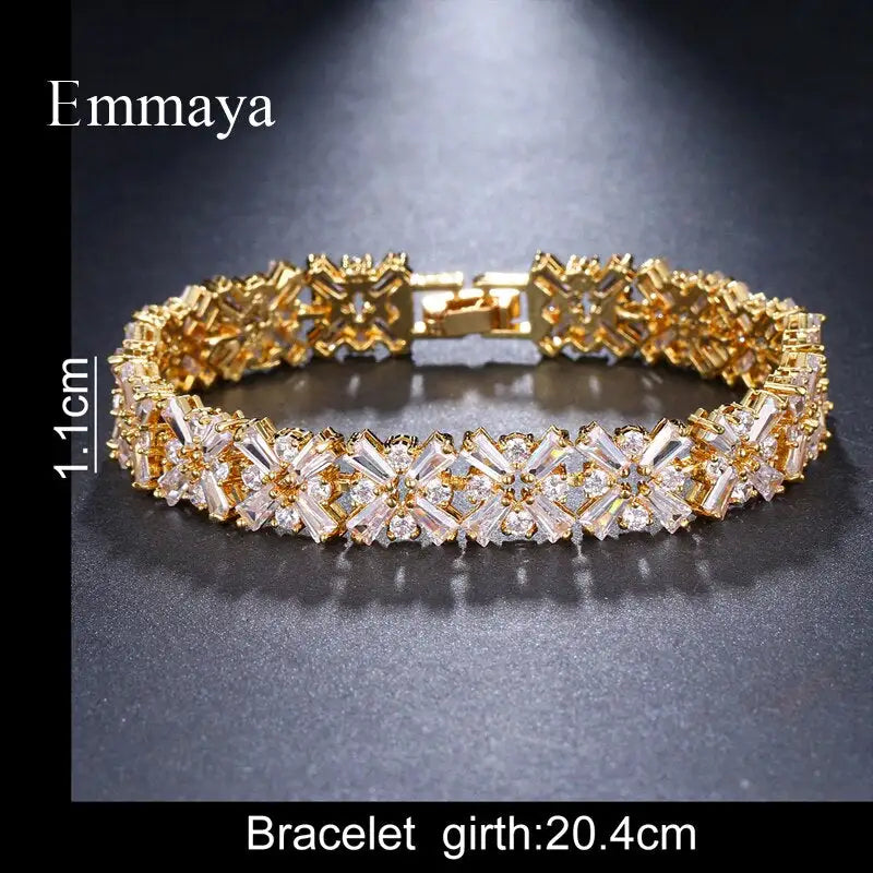 A Luxury Crystal Charm Bracelets for Women