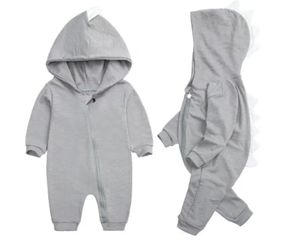 Hooded Zip Romper