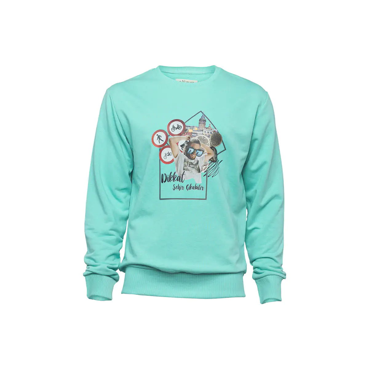 a Biggdesign Nature Stop Men Sweatshirt