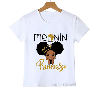 Children's T-Shirts White Summer Top